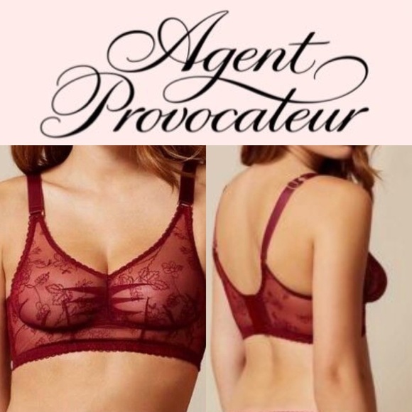Agent Provocateur Other - Agent Provocateur Liv Burgundy Bra